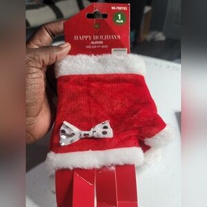 Velvet Gloves Fur Christmas Gloves MRS CLAUS Santa Gloves Props Adult G11